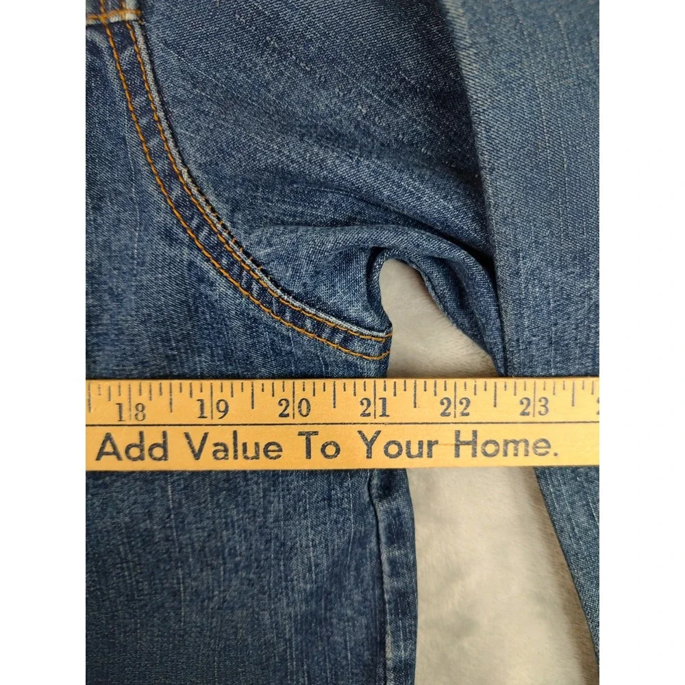 Bill Blass Vintage Denim Jacket Womens Medium Blue Jean Trucker Cotton - Picture 4 of 8